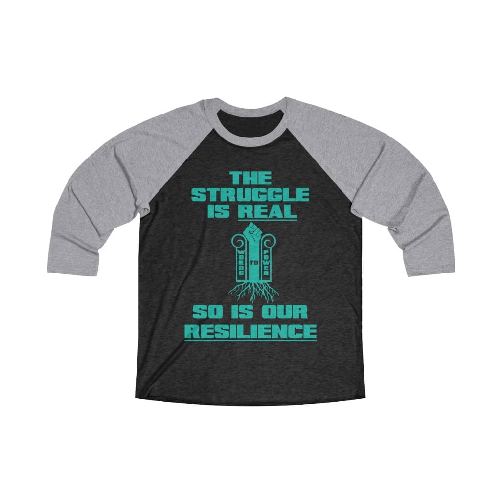 Struggle - Unisex Long-Sleeve Baseball Tee